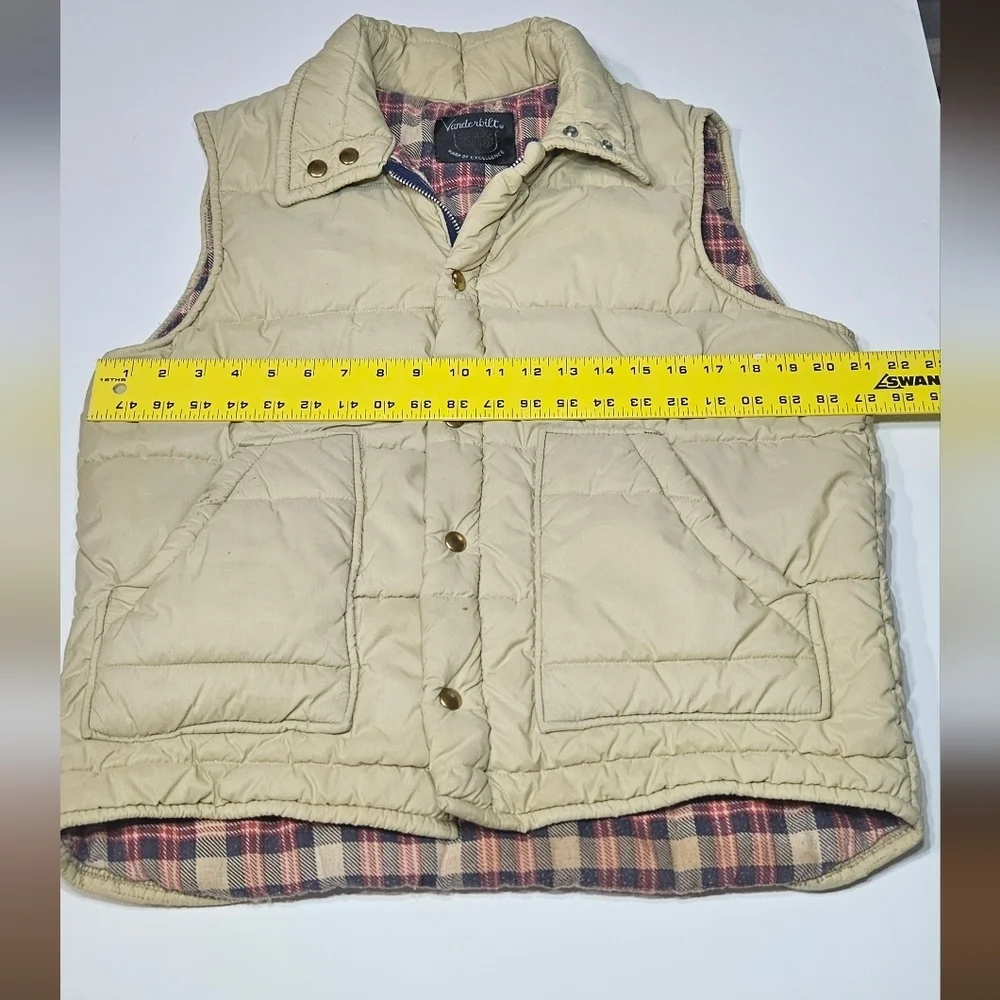 Vanderbilt Mark Of Excellence Vintage Puffer Vest